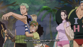 Ussopp using Zoro -- Oniii