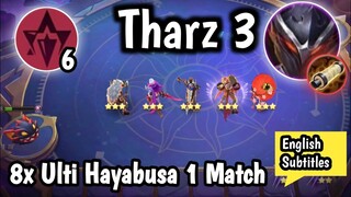 Tharz 3 Mystic Bureau Hayabusa No Counter‼️Hayabusa Gak Berhenti ULTIMATE | Combo Mager Magic Chess