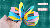 [Origami Kreatif] Cincin Ajaib Air Terjun Keren! Mudah Dan Menarik!