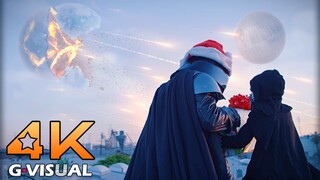 4K《星战-圣诞特辑2》凯洛·伦与达斯维达-外公捣蛋教学 结尾有点莫名想哭