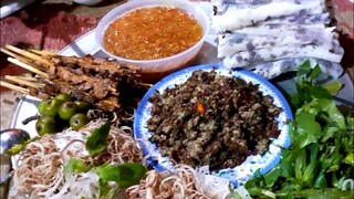 Biển Nguyễn ngọc | Chả Rắn Chiên Giòn Ăn Với Bánh Cuốn Rất Thơm Ngon