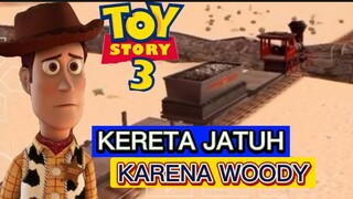 DRAMA DETIK DETIK KERETA AUTO NYEMPLUNG KE JURANG | TOY STORY 3 | GAMEPLAY