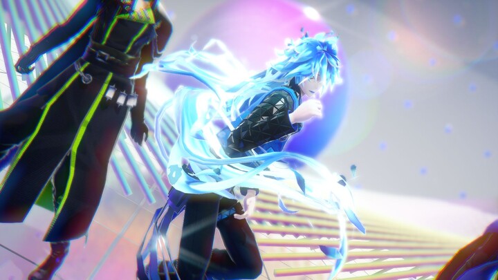 【Twisted Wonderland MMD】Asrama kelas tiga • 𝒦𝒾𝓁𝓁𝑒𝓇 𝐿𝒶𝒹𝓎 •【Malleus/Leona/Vil/Idia】
