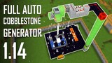 Cara Membuat Full Auto Cobblestone Generator - Minecraft Indonesia