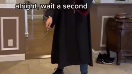 When you’ve watched too many Harry Potter movies…