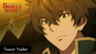 The Rising of the Shield Hero Season 3 | Teaser Trailer