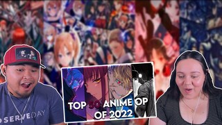 Top 50 Anime Openings Of 2022 | REACTION 2023