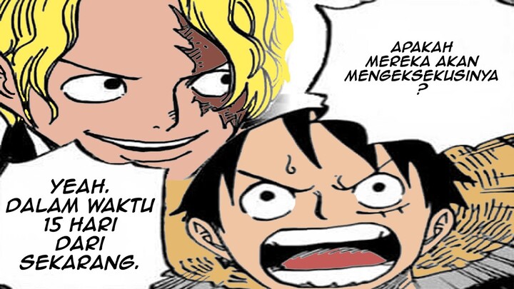 PERANG BESAR EKSEKUSI SABO !!! - ONE PIECE MANGA FANART SUB INDO PART 1