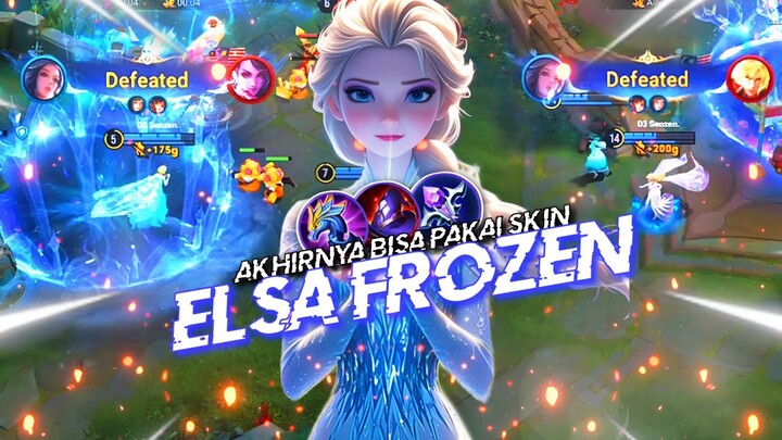 Akhirnya Bisa Ngerasain Pakai Skin ELSA Frozen Lagi😍 | Honor of Kings