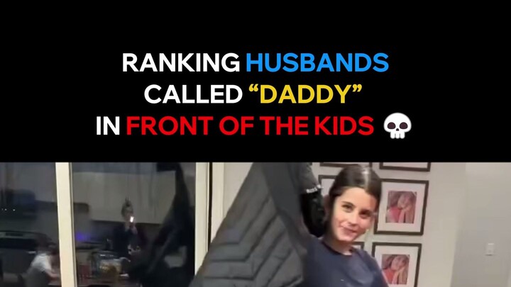 Calling your husband “DADDY” in front of the kids was a bold decision 💀