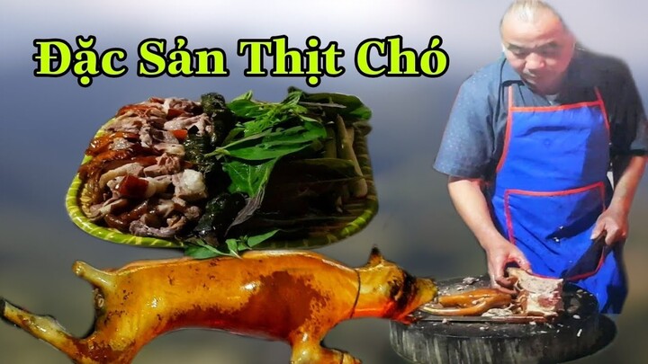 Cuối tháng thèm thịt chó quay | LÃO NÔNG | roast dog meat | Ẩm Thực Vùng Cao Vlog