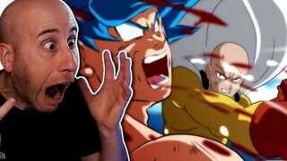 THIS NEW GOKU VS SAITAMA ANIMATION IS INSANITY