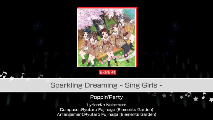 BanG Dream! : Sparkling Dreaming ~ Sing Girls ~ [Expert]