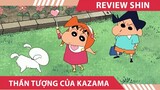 Review shin cậu bé bút chì , THẦN TƯỢNG CỦA KAZAMA , tóm tắt shin cậu bé bút chì