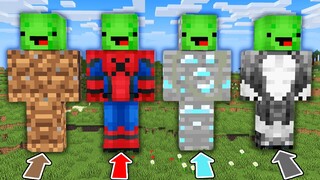 If JJ Choose the Wrong Mikey, JJ DIE in Minecraft! (Maizen Mazien Mizen)