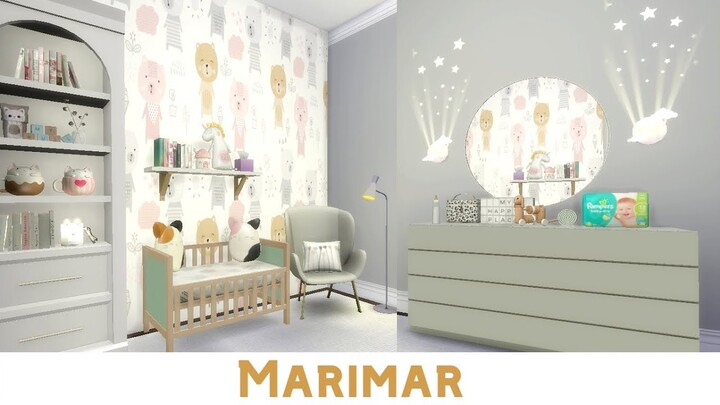 Decor Kamar Buat Baby nya Marimar 🥰  || The Sims 4 Indonesia EP.20