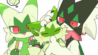 [Pokémon] Saatnya menata rambut untuk keluarga Kucing Rumput