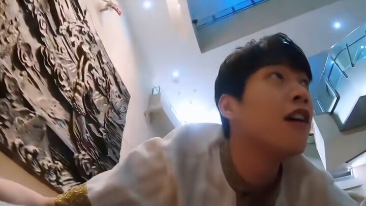 【เว่ยต้าซวิน】มุมนี้น่ารักมาก! ลูกโกลเด้นตัวน้อยขี้สงสัยในสิ่งใหม่ๆ ตอนเล่นด้วยกันน่ารักสุดๆ