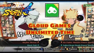 NARUTO STORM 4 DI ANDROID/IOS | GLOUD GAMES UNLIMITED TIME VIP