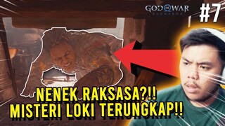 KETEMU NENEK RAKSASA!! MENGUNGKAP RAHASIA LOKI!! - GOD OF WAR : RAGNAROK #7