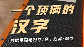 One Chinese character is worth two