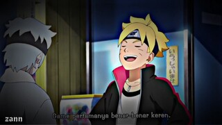 Boruto sembunyi Ama emak yang punya byakugan🗿