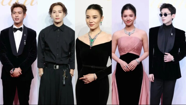 Public execution! The raw photo gap among five C-pop stars at the Cartier event…