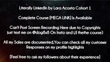 Literally LinkedIn by Lara Acosta Cohort 1 course download