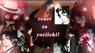 || Upper moons react to Yoriichi! || GC demon slayer react kny👹🌸 عربي♥