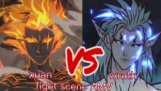 Fog hills of five elements  Xuan vs  Wrath (AMV) Bang Bang x  Immortals