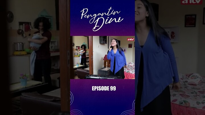 Dini Menang Kuisss!! I Pengantin Dini Eps99 #short #antv