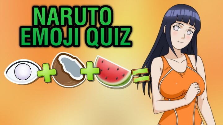 Naruto Emoji Quiz ✅ Extra Hard Quiz 🤤💯