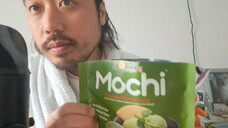 ASMR MOCHI MATCHA - EATING SOUNDS & HAND MOVEMENTS