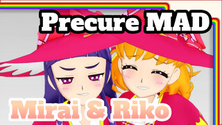 Warnailah Aku Dengan Warnamu (Mirai & Riko) | Precure MMD