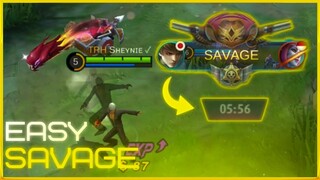 5 Minutes Savage? | Gusion Montage 33