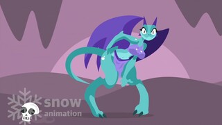 可是陛下...龙...实在是太大了....[Dragon Girl and Knight Animation（6）]