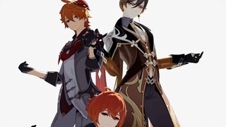 【MMD原神】“感谢您的指名”提瓦特牛郎团参上