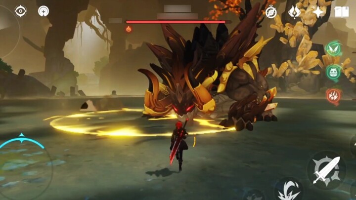 In the whole process, I only used Climbing the Dragon to kill the Ruotuo Dragon King without any dam