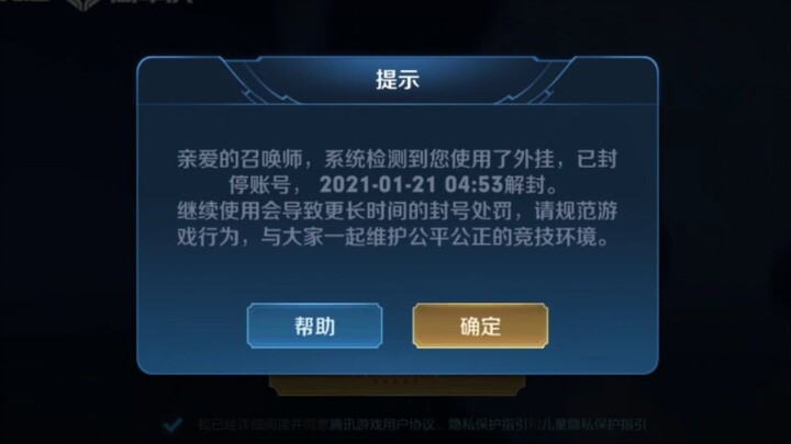 前无古人，后无来者，王者荣耀史上第一个因技术太强而被封号90天的玩家。