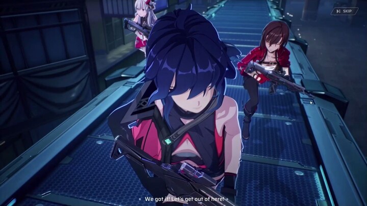 99% Complete... Then SHE Broke In! 🚨 #strinova #shorts  #anime #fps