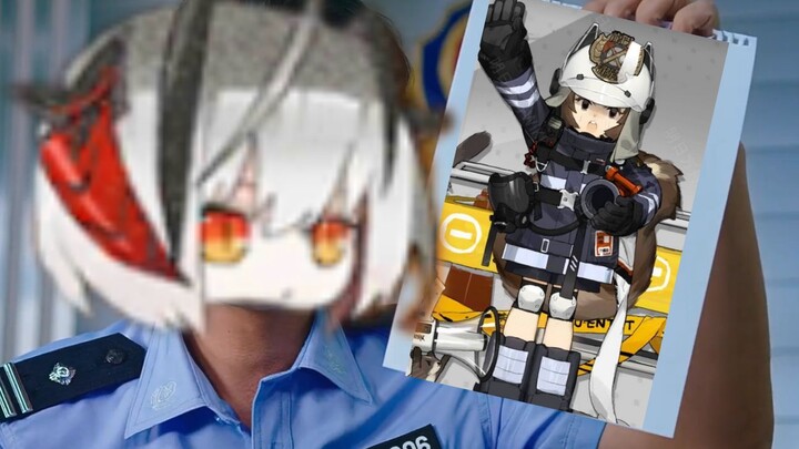 [明日方舟]关于幽灵组长被阿消推进洞里的故事