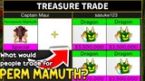 They Offered Me This... For Permenant Mammoth | Update 20 Blox Fruits