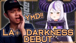 YES MY DARK!! | Laplus Darkness Hololive Debut Reaction