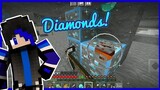Minecraft PE Survival Series Ep 06 | Diamonds!