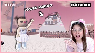 TOWER MIRING SERBA BIRU BIKIN PUSING ?!!  [BLUE DOWN TOWER ROBLOX INDONESIA]