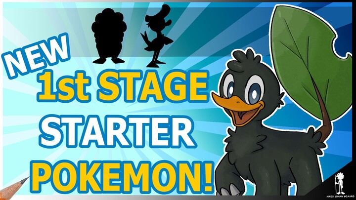 NEW Starter Pokémon | Hydonso Region 🍀🔥💧