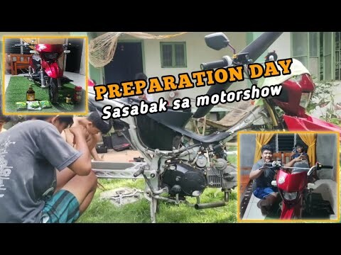 Preparation Day | Sasabak Sa Motorshow | Keno Vlog's
