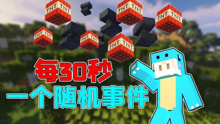 A random event occurs every 3 minutes! How do you survive? #Minecraft Fun Survival