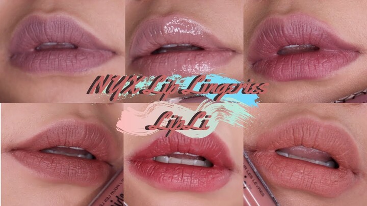 WARNA DASAR OMBRE!!! REVIEW NYX LINGERIE LIP LIQUID LIP STICK