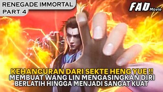 HANCURNYA SEKTE HENGYUE, MEMBUAT WANG LIN BERLATIH MENJADI SANGAT KUAT-ALUR RENEGADE IMMORTAL PART 4